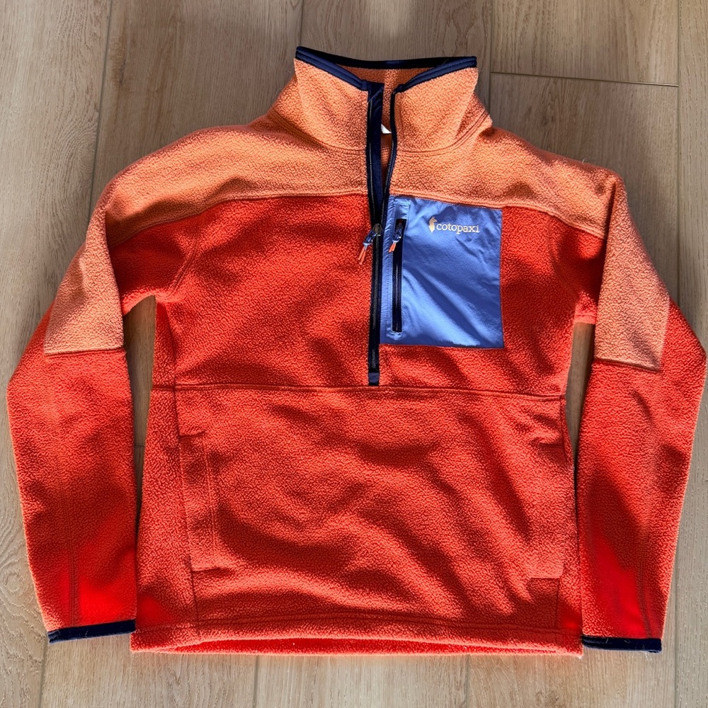 Cotopaxi Orange Fleece S